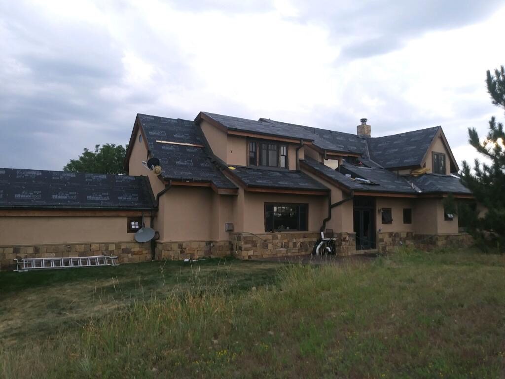 Earlier Roofco residential project, Denver Metro